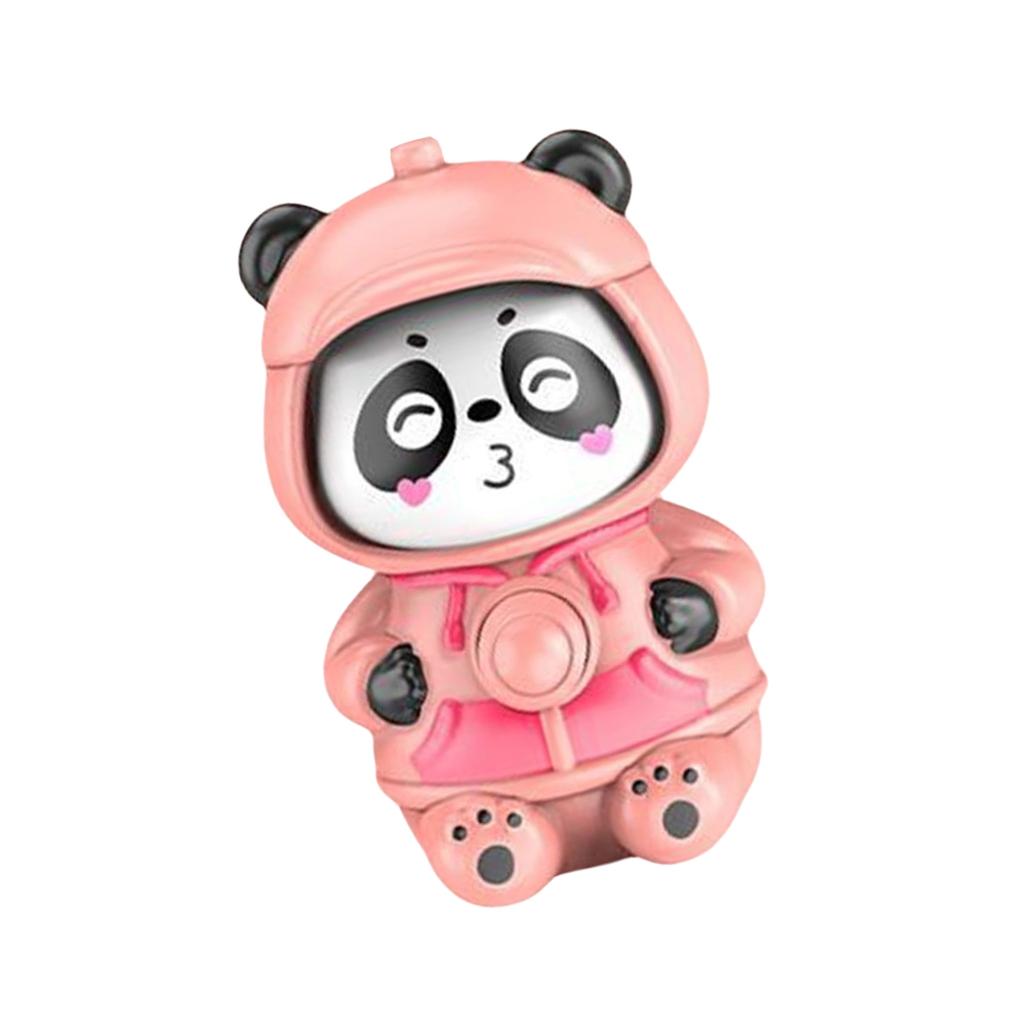 Lovely Panda Face Changing Doll Keychain Charm Fun And Eye Catching Designs Keyrings Accessory For All Ages