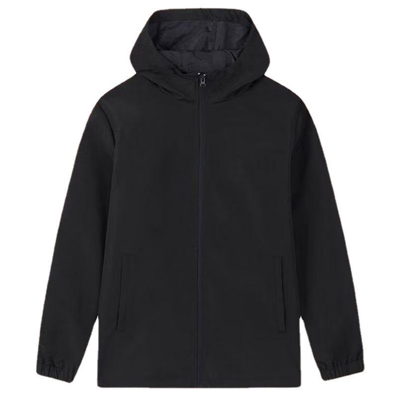 Men's Korean Style Hooded Windbreaker - Loose Fit, Spring/Autumn Jacket for Couples, Outdoor/Leisure Wear.