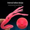 Oeny Luminous Pink Soft Squid Fishing Lure