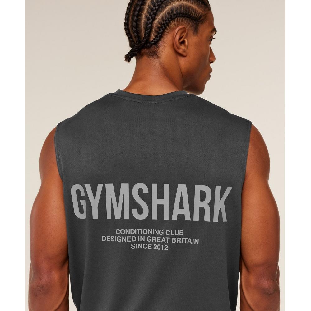 Gymshark Conditioning Club Tank Gs Onyx Grey Gs Smokey Grey A2b4u Gd02