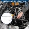 No.LR025664 Valve Cover Gasket with Gasket for Land Rover LR2 Range Rover/Cylinder Head Valve Seal Gasket/Durable Rubber Rocker Cover Gasket / 1set