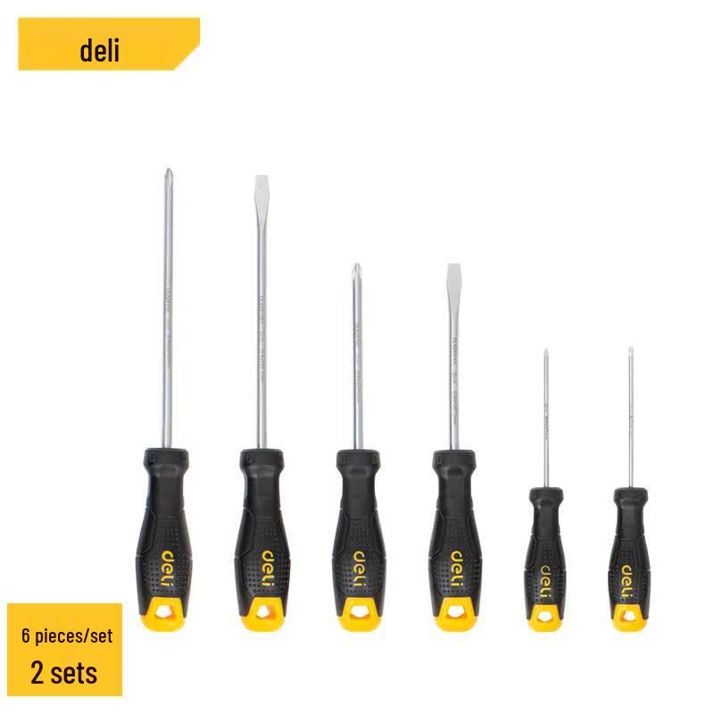 Deli 6-Piece Magnetic Screwdriver Repair Kit DL620106 6 Pieces