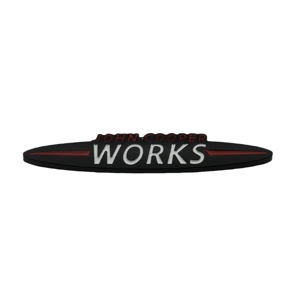BMW MINI JCW 3D Stereo Metal Araba Amblemi Çıkartması