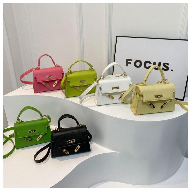 Retro Lässige Elegante Handtasche Damen 2024 Neue Koreanische Version Pendler Kleine Quadratische Tasche Mode Einzelne Umhängetasche