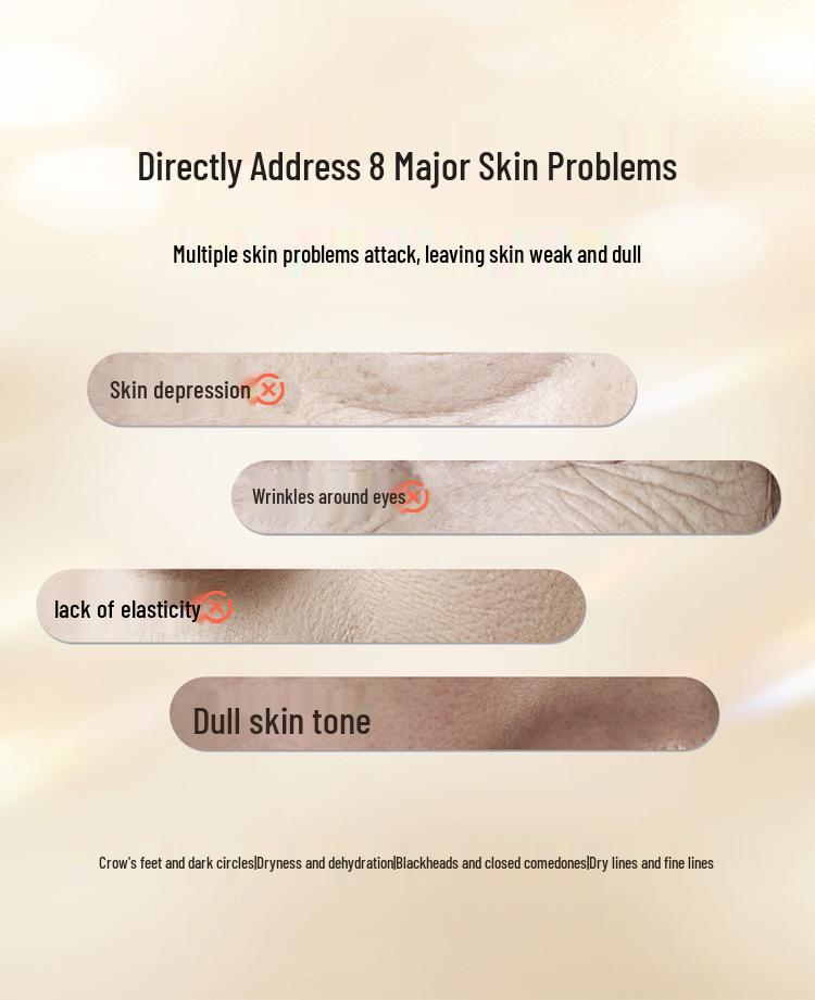 Ultrasound Ion Facial Device: Home Skin Lifter & Oxygen Infusion for Eye Wrinkles and Hydration