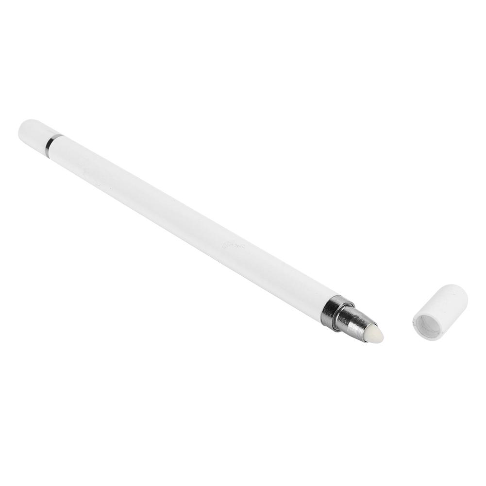 Tablet-Stift Handy-Zubehör Präzise Abriebfeste Faserfeder für iOS Huawei(Weiß )