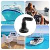 Accesorio de montaje a través del casco de una embarcación marina, conector de 90°, drenaje de plástico para bomba de achique, plomería para manguera de 3/4, 1 pulgada, accesorios marinos