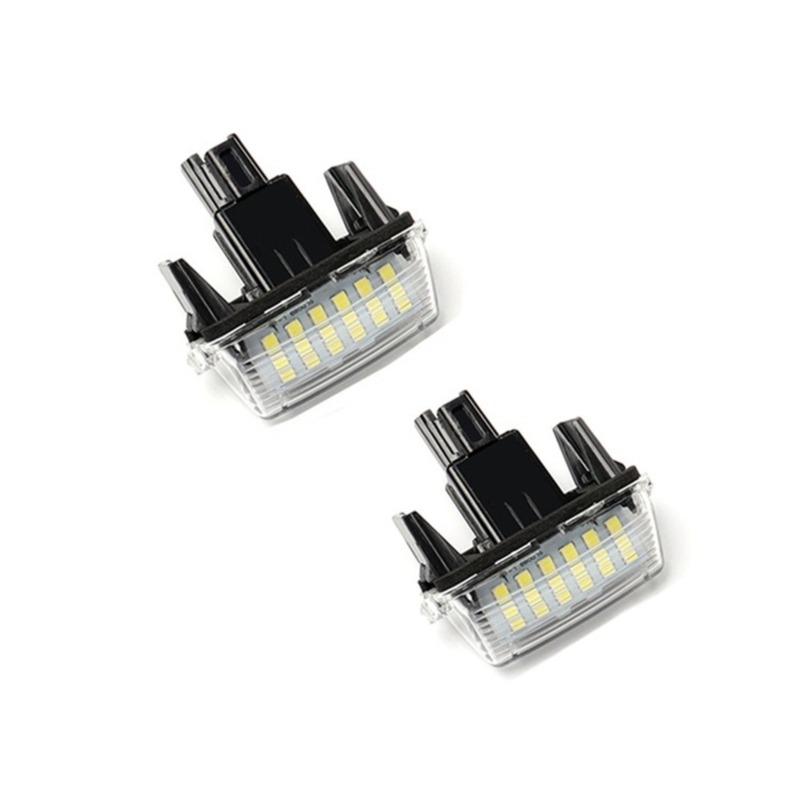 

License Plate Light LED Compatible with Toyota Camry Yaris EZ Vios Car Accessories Auto Parts Rear License Plate Light