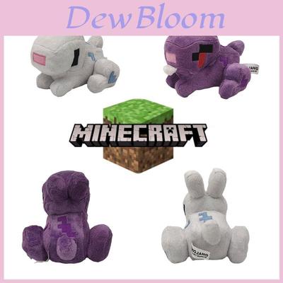 Minecraft Kaninchen Plüschtier Niedliche Weiße Häschenpuppe Für Mädchen Und Jungen 16cm Höhe