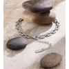 Yhpup Edelstahl Metallkette Hochwertiges Armband Armreif Mode Personalisiert Wasserdicht Handgelenkschmuck Bijoux für Damen