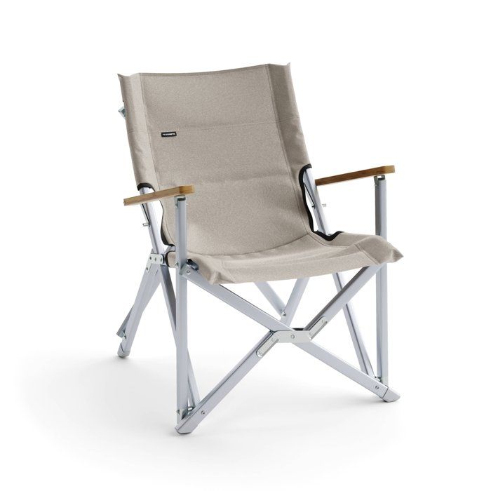 Chaise de camping - DOMETIC - Compact Camp Chair Ash - Aluminium - Polyester 600D - Beige