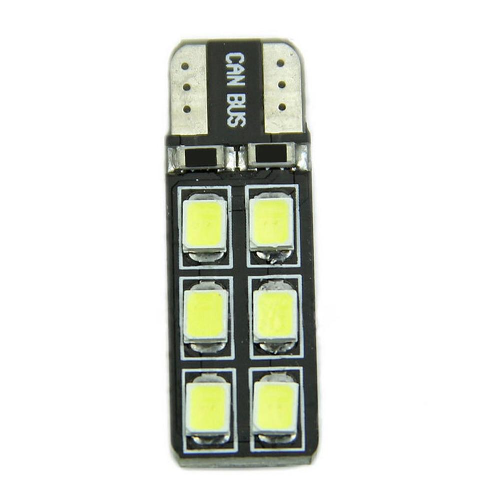 1 Pair T10 Decoding Light Car Led W5w Width Lamp Bulb 2835-12smd Outline Light Interior Parts