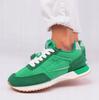 BIG star buty sportowe NN274548 zielone damskie buty sportowe