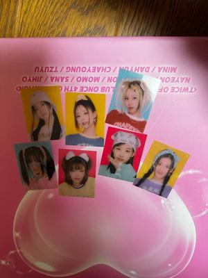 [USED] TWICE Korean Fan Club Exclusive Mini Trading Cards