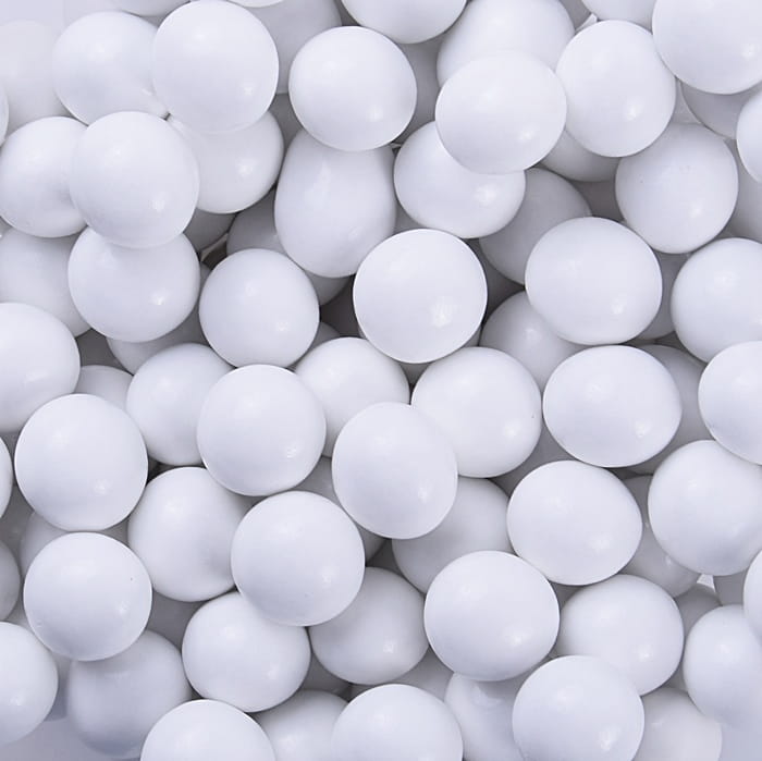 Kule Czekoladowe Białe 15Mm/ 100G Posypka Perły Perełki
