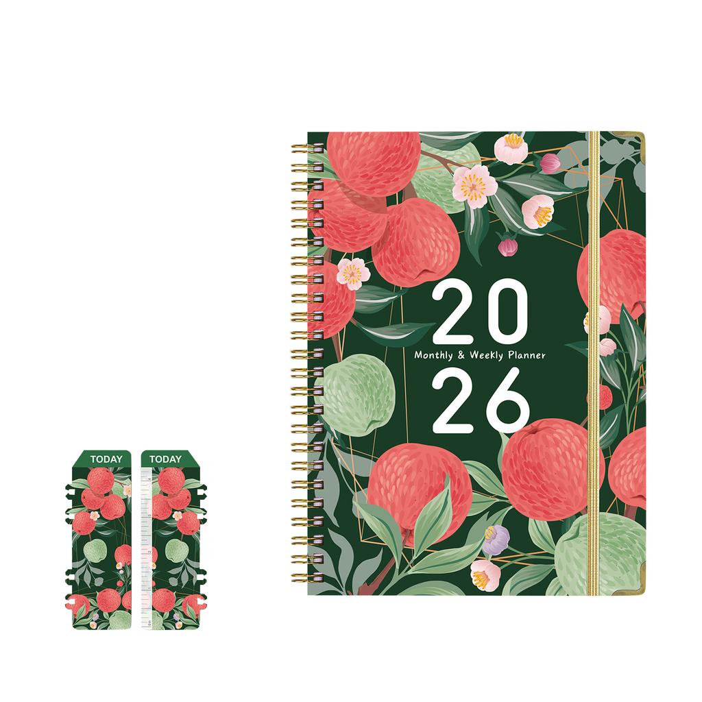 2026 Planner, Stylish Calendar, Ample Notebook Space, Perfect For Recording To Do Lists