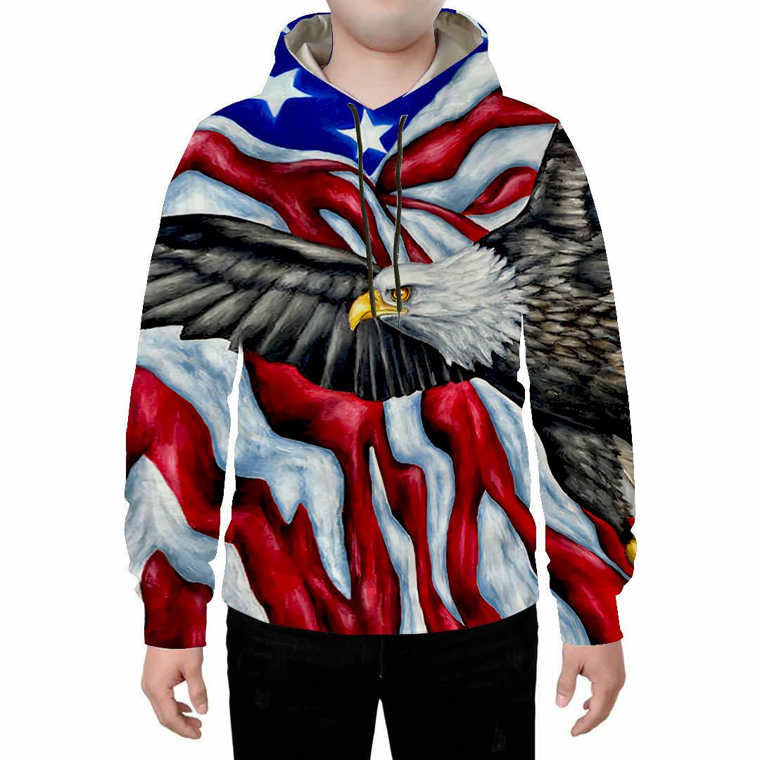 

Осенняя новая мужская тонкая толстовка с принтом орла, повседневная удобная толстовка с 3D цифровой печатью для мужчин и женщин, бейсбольная форма для пар XS красный