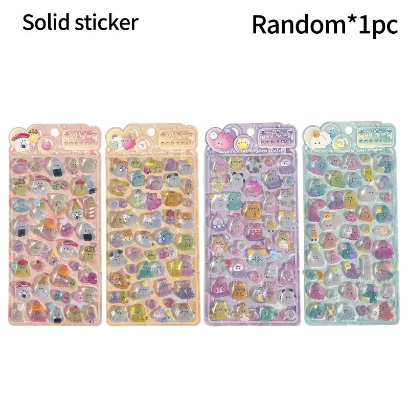 3D Stickers Bonbon Drop Seal Stickers Decorative 3D Sticker for DIY Phone Case Diary Scrapbook Laptop Decals Party Favors Gifts