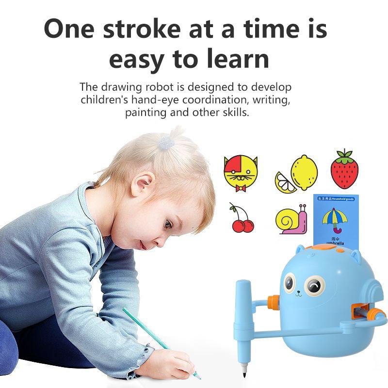 Early Education Intelligent Automatic Painting Robot Enlightenment Children's Birthday Gift Toys