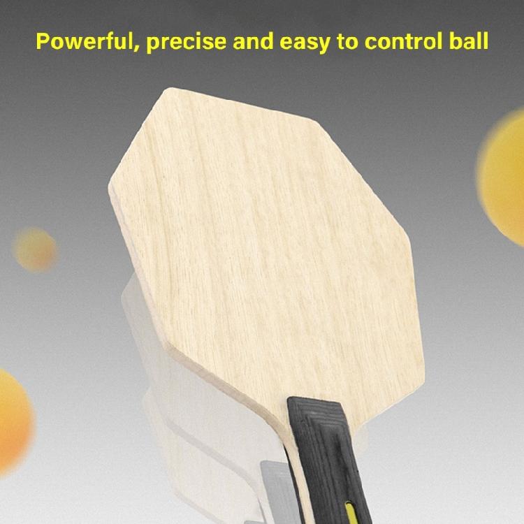 Hexagon Table Tennis Racket Bat Base Pingpong Racket Bottom Plate Beginner Training PingPong Racket Easy to Use