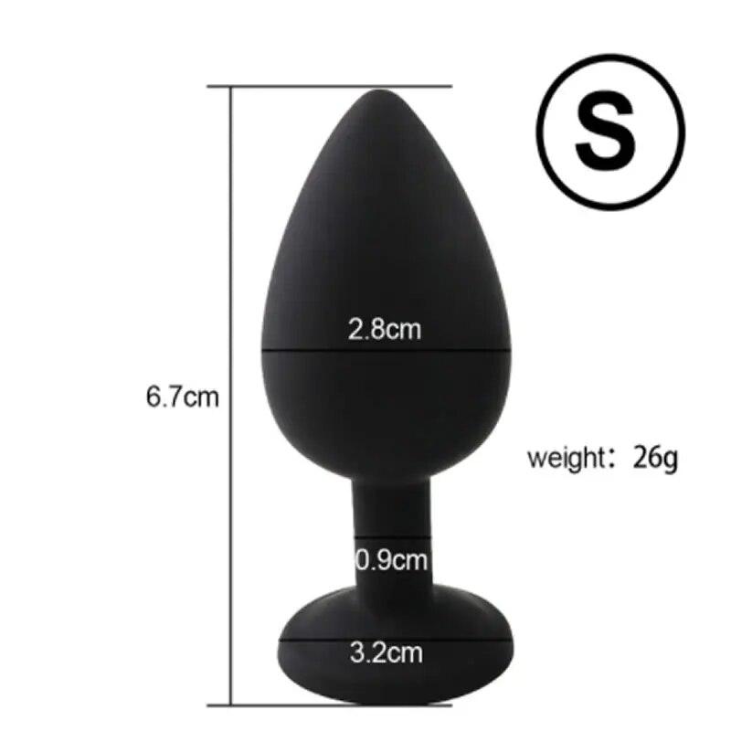 Prostate Massager Anal Butt Plug Anus Expandable Bdsm Bondage Sex Buttplug Erotic Accessories Bullet Vibrator Sex Toys For Woman