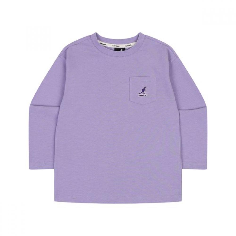 Kangol Kids PockeT Club Logo T shirT Lavender Rc 0004 lavender/100