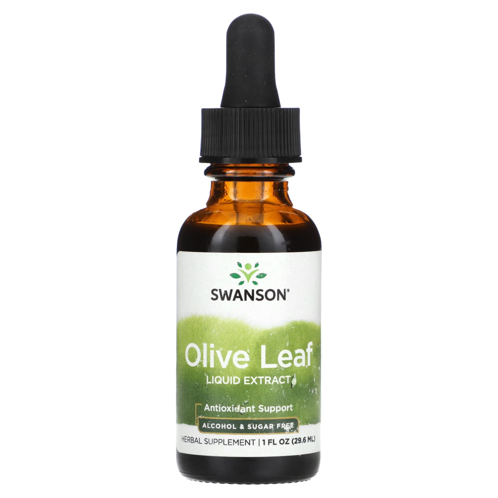 

Olive Leaf, Liquid Extract, 29.6 mL (1 Fl Oz)
