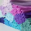 500pcs Chenille Stem Pipe Kids DIY Creative Chenille Sticks Cleaners Kindergarten Educational Handmade Material Plush Strips