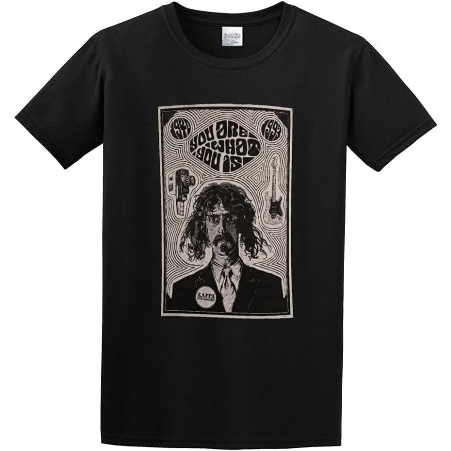 

ESSTAIRUN Frank Zappa You are What You is The Mothers of Invention T-Shirt Graphic Top Printed Shirt for Mens Black XXXXXL різнокольоровий