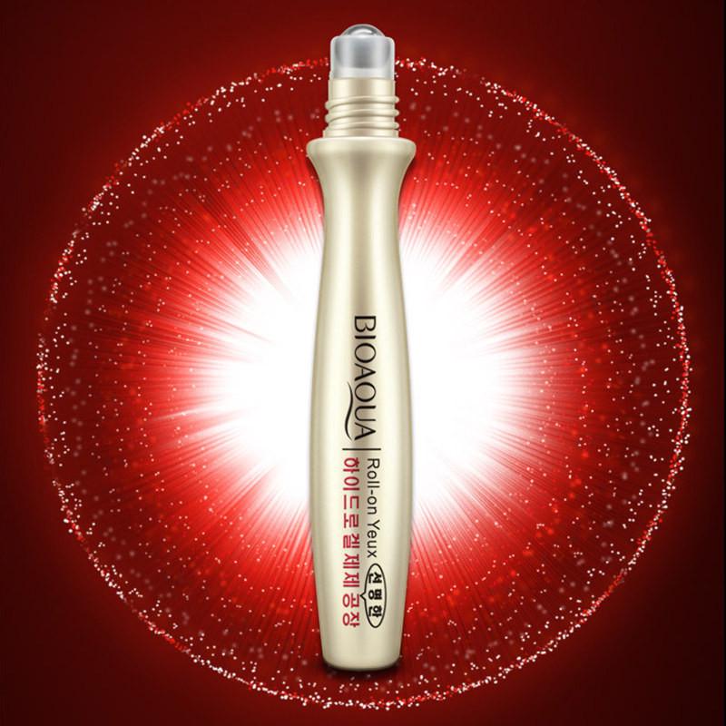 Roller portabil cu bile de hidratare profundă pentru îngrijirea ochilor Esență lichidă hidratantă antirid pentru cercurile întunecate Gel pentru îngrijirea pielii