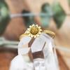 Sunflower Sun Flower Ring, Women'S Jewelry Index Finger Ring, Fresh Literary Temperament Ring Woman