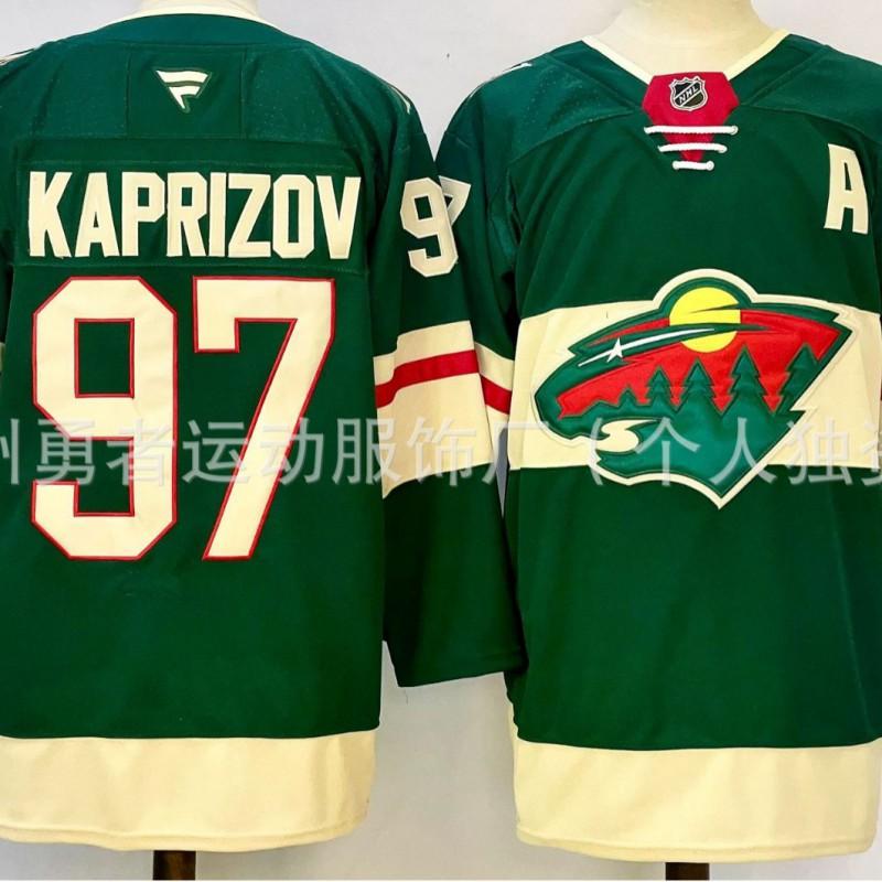 NHL Hockey Jersey Fan Edition Embroidered 8 97 Ice Uniform Men Women Adult Winter Wear
