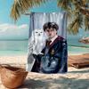Ultra-Soft Beach Towel with Harry Potter Theme,Ideal for Pool - Camping, Diving - Perfect Travel Essential, Vibrant Beach Towel.