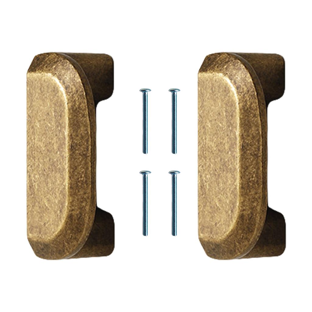 Vintages Antique Bronze Cabinets Door Handles Set of 2 Vintages Designs for Home Decoration and Furniture Renovations
