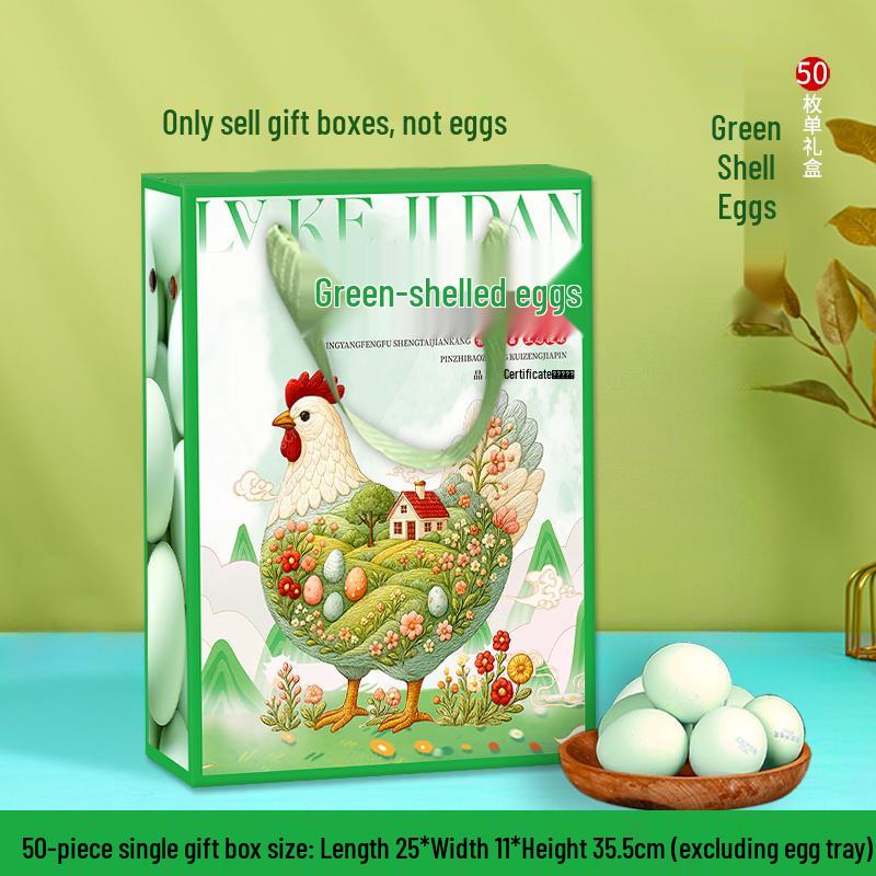 Eco-Friendly Custom Egg Gift Box - Holds 30/60 Eggs