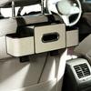 3-in-1 Car Backseat Organizer Multifunctional Back Seat Storage Box with 2 Cup Holders Tissue Box And Hooks for Holding Phones Snacks Drinks Handbags