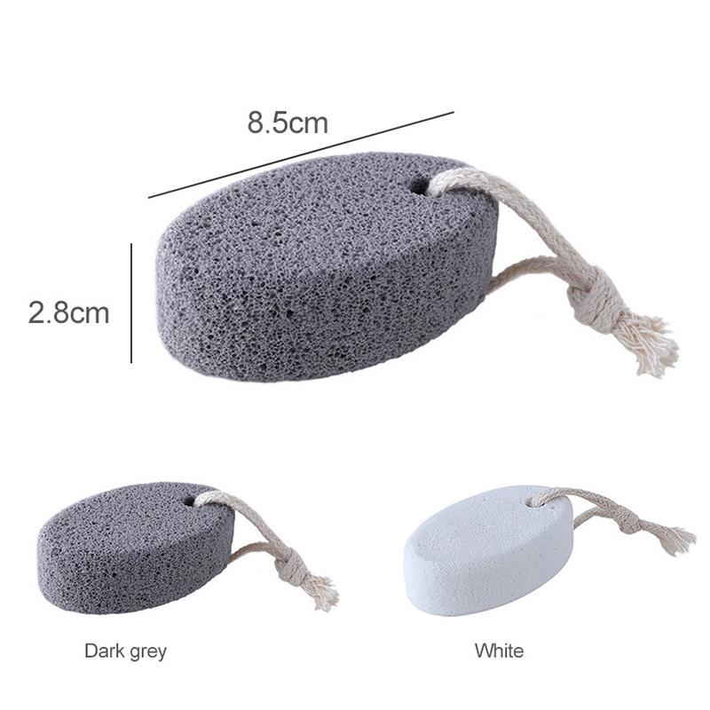 Foot Clean Tool Hard Skin Callus Remover Scrub Bath Ellipse Pumice Feet Stone