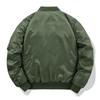 Men's Winter MA1 Bomber Jacket: Short, Thickened, Plus Size, Trendy Baseball Uniform Style.