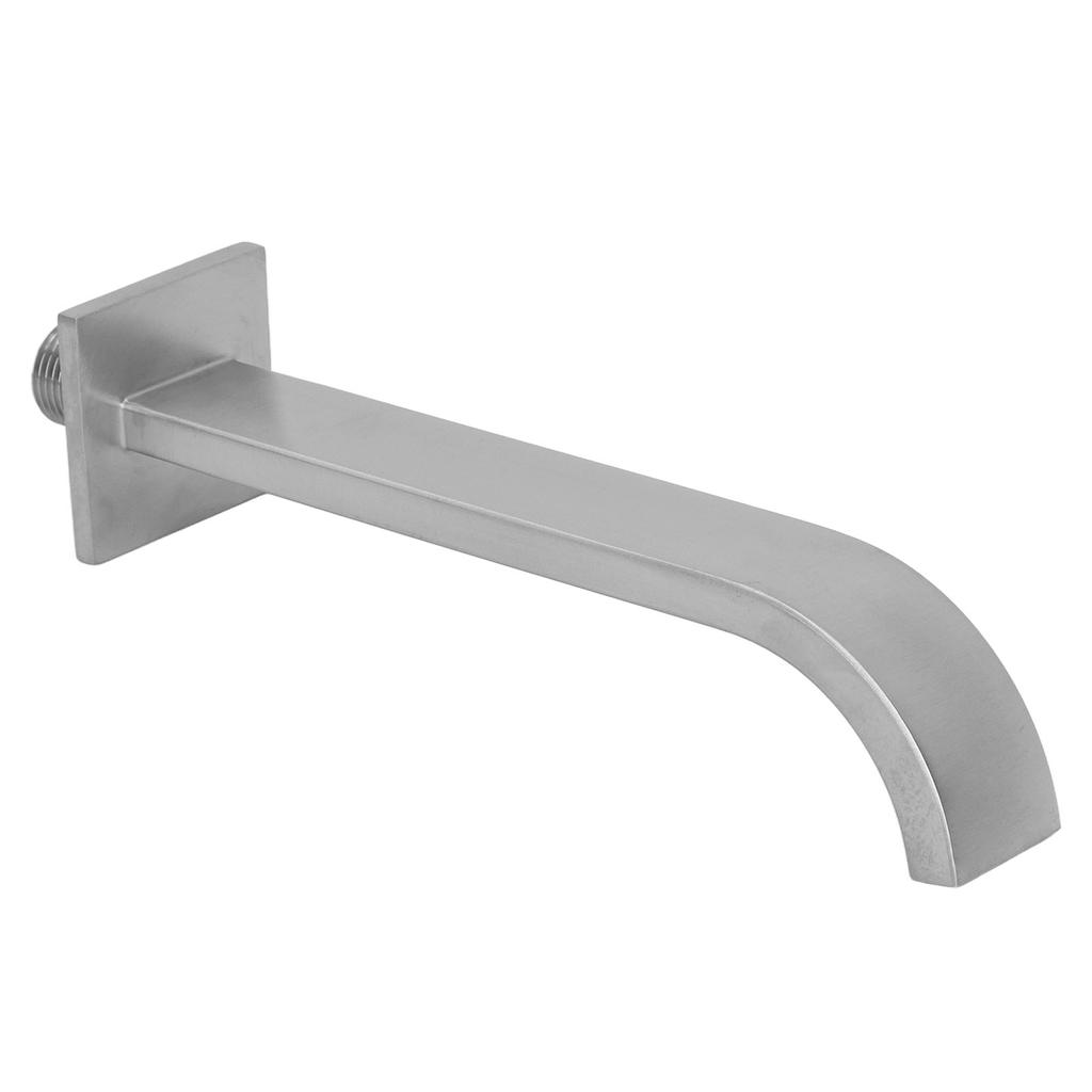 DN15 Male Screw Brushed Faucet Basin Water Tap Stainless Steel Wall Mounted Bath Faucets For