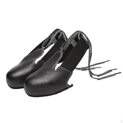 Cubrezapatos de seguridad con puntera de cuero sintético, antideslizantes para la industria y el lugar de trabajo