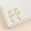 Irregular Choker Earrings Women Alloy Chunky Choker Special Shape Punk Necklace Earrings Gift for Wife Girlfriend Party Hip Hop Accessories