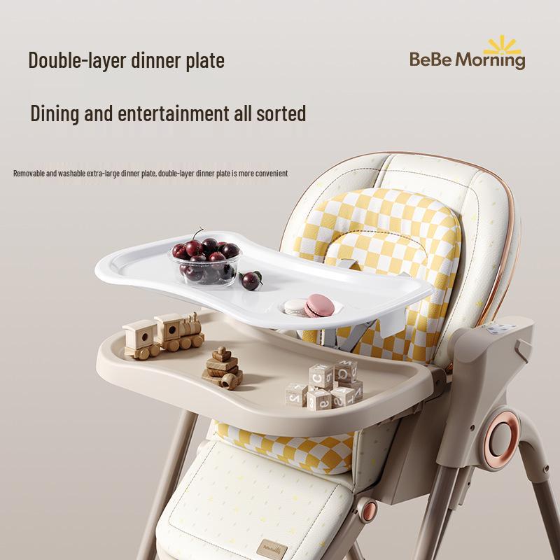 Multifunctional 2-in-1 Electric Baby Rocking and Dining Chair