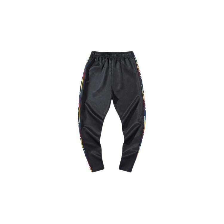 Li Ning Side Stripe Logo Sports Pants Men Pants Black AKLQ087-2