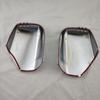 Chrome Rearview Mirror Side Lid Cover Trim For 2005-2014 Mitsubishi Triton L200