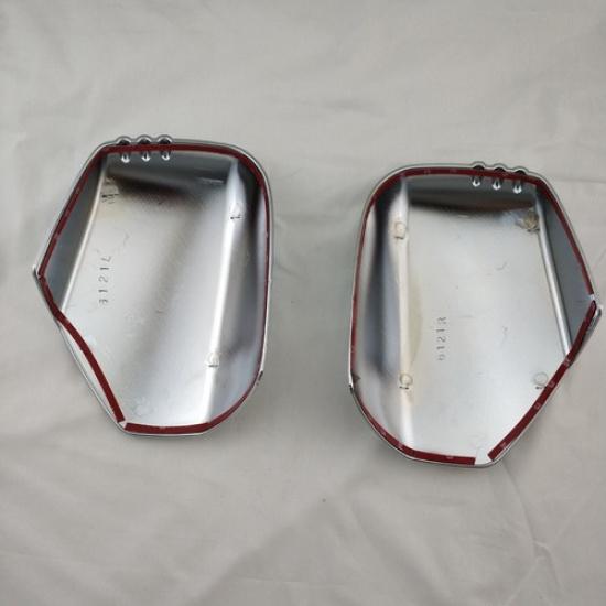 Chrome Rearview Mirror Side Lid Cover Trim For 2005-2014 Mitsubishi Triton L200