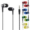 Earbuds Heavy Bass Stereo Plastic Sports Headset for Walking