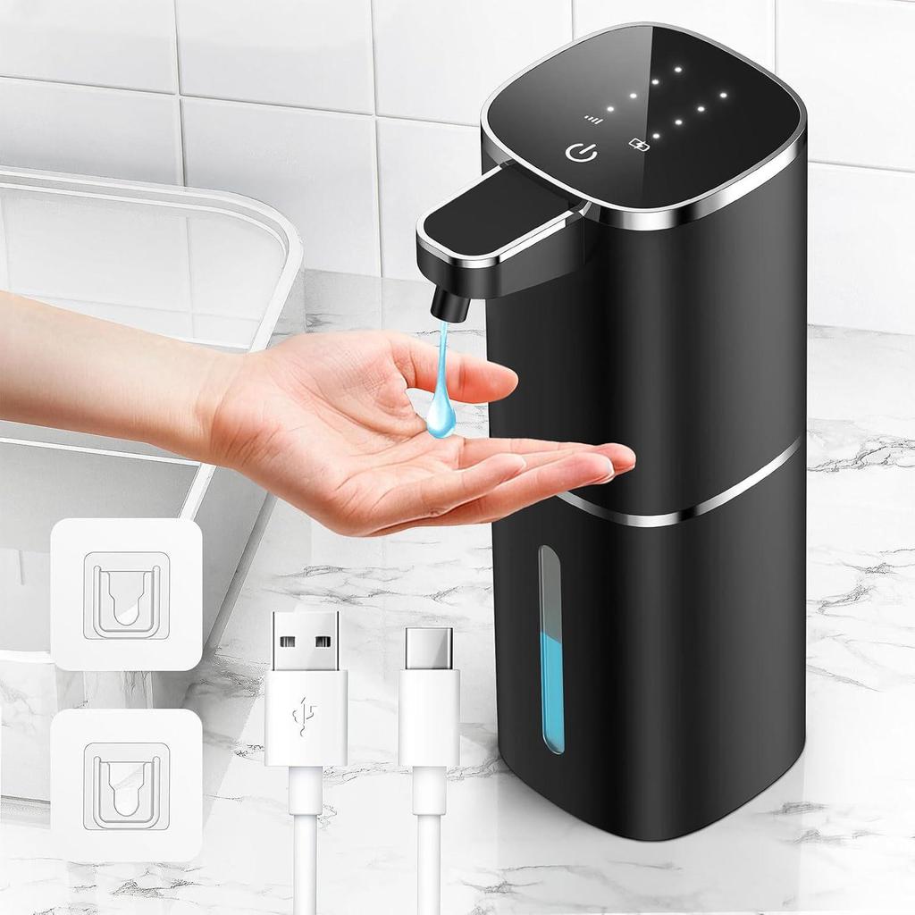 Dispenser Automatico di Sapone P25 da Parete in Acciaio Inossidabile con Display Digitale