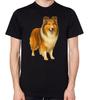 Rough Collie Dog Unisex T-Shirt