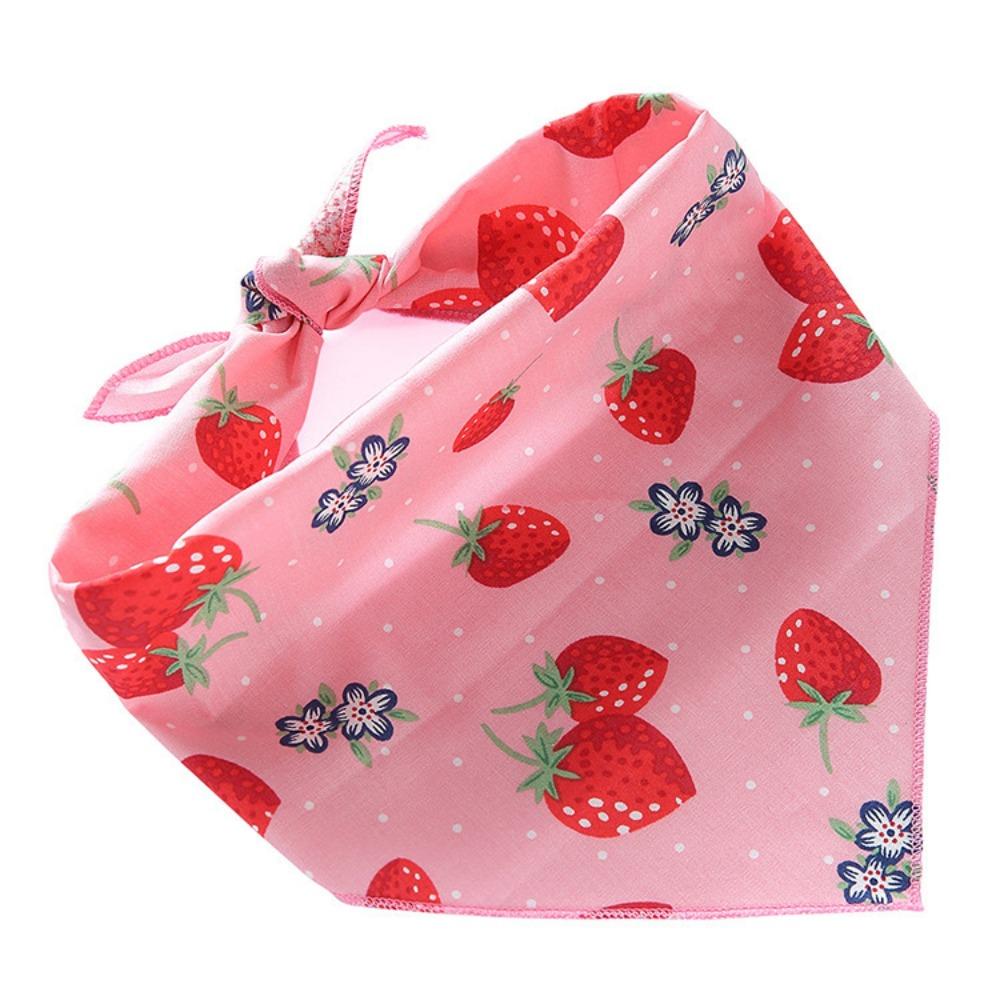Popular pet triangle towel cat and dog universal cute bib scarf decoration small dog dog saliva towel