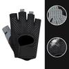 Atmungsaktive Mesh-Halbfinger-Fitnesshandschuhe für Männer und Frauen, Rutschfeste Trainingshandschuhe mit Handgelenkstütze für Yoga, Radfahren, Camping